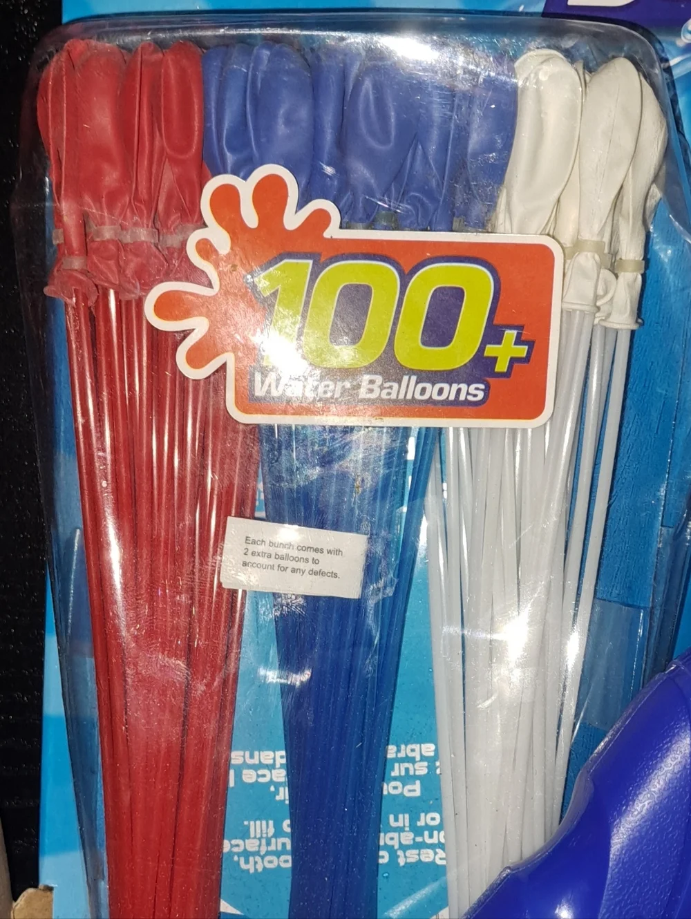 Bunch O Balloons Water Balloons - Red, Blue, White
